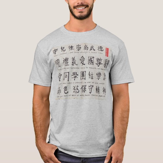 Camisa de KONFORM KUNG-FU (Anverso)