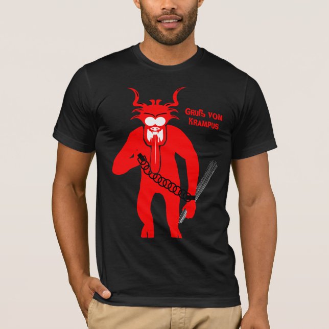 Camisa de Krampus del vom de Gruß (Anverso)