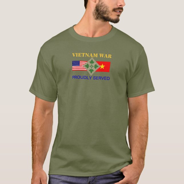 CAMISA DE LA 4ª INFANTERÍA DE VIETNAM (Anverso)