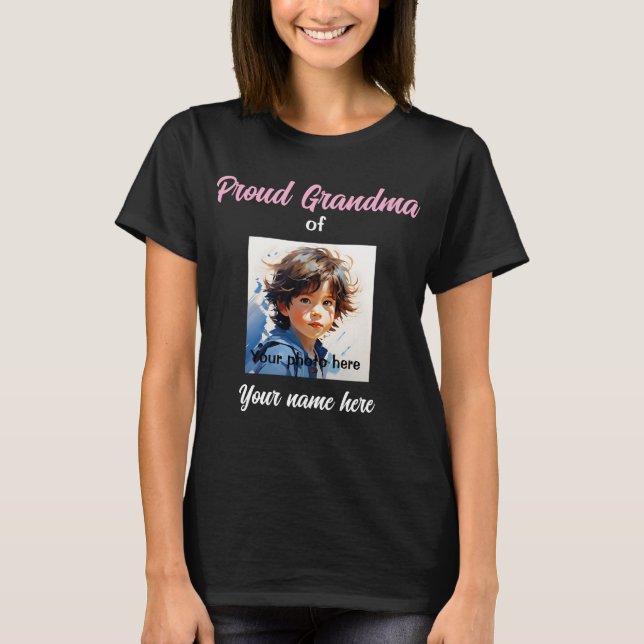 Camisa de la abuela personalizado - Regalo persona (Anverso)