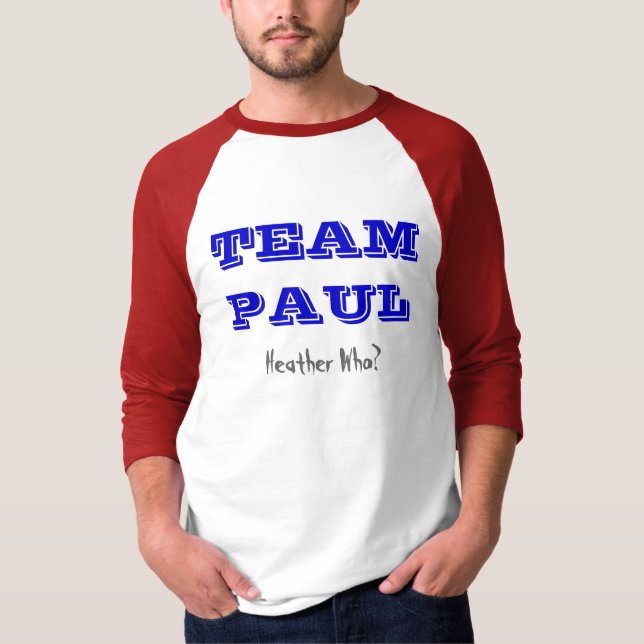 Camisa de la ayuda de Paul McCartney (Anverso)
