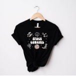 Camisa de la Bachelorette Party de la Vaquera Espa<br><div class="desc">Esta es una camiseta de "vaquera espacial" con tema de discoteca. Edite TODOS los colores para hacer que esta camisa de vaquera se ajuste a sus necesidades de evento   estilo personal. Seleccione "personalizar más" de las opciones del menú para realizar estos cambios :)</div>