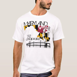 Camisa de la bahía de Chesapeake de Maryland