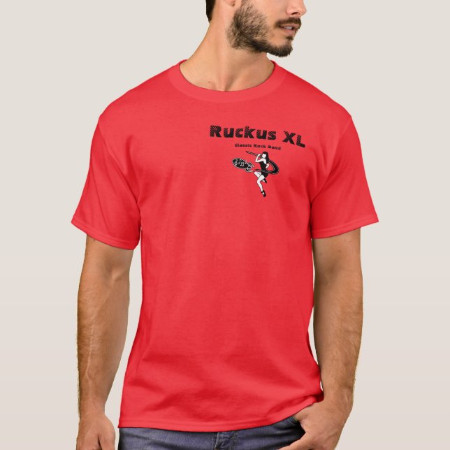 Camisa de la banda Ruckus XL (Anverso)