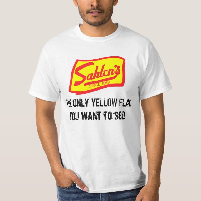 Camisa de la bandera amarilla de Sahlen (Anverso)