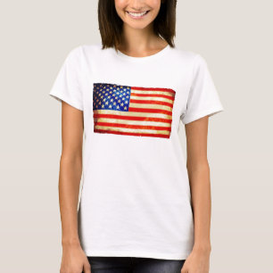 Camisa de la bandera americana para el 4 de julio