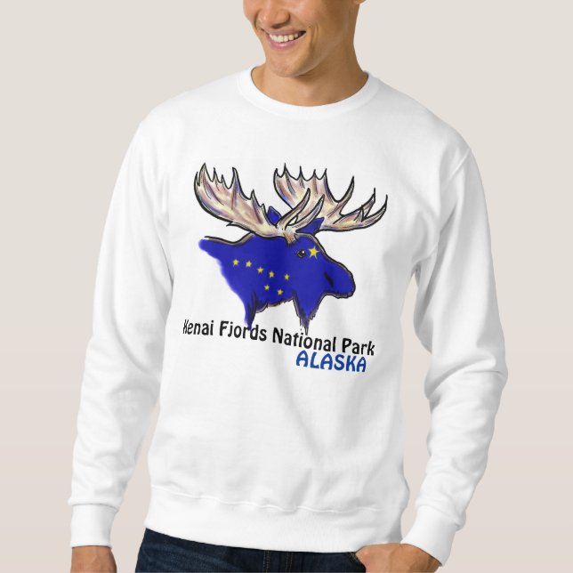 Camisa de la bandera de Alaska en el Parque Nacion (Anverso)