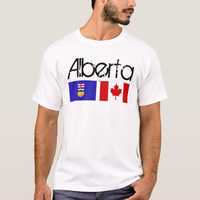 Camisa de la bandera de Alberta (Anverso)