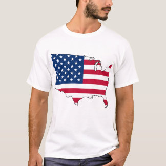 Camisa de la bandera de América
