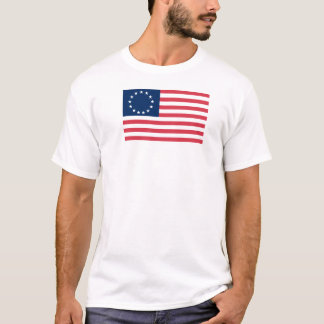 camisa de la bandera de Betsy Ross
