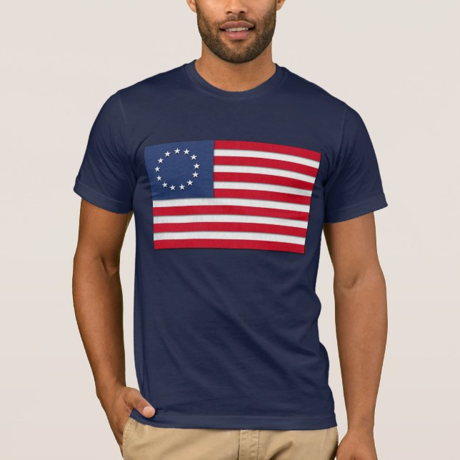 Camisa de la bandera de "Betsy Ross" (Anverso)