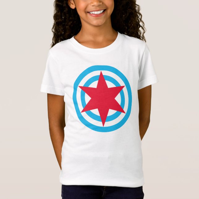 Camisa de la bandera de Chicago de la muñeca de (Anverso)