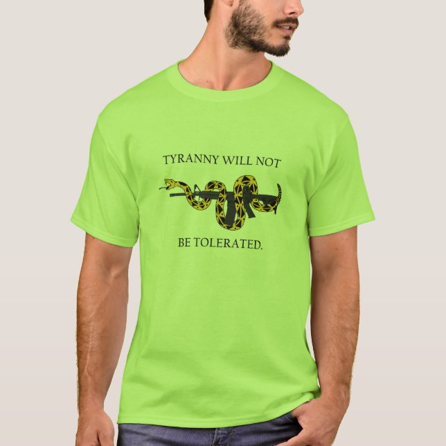 Camisa de la bandera de Gadsden (Anverso)