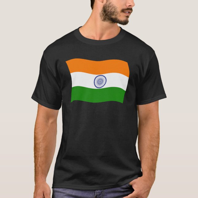 Camisa de la bandera de la India (Anverso)