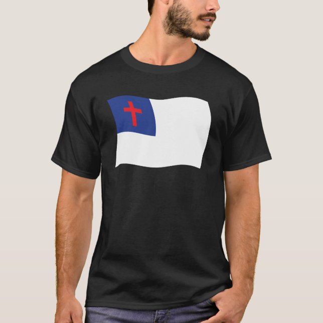 Camisa de la bandera de la religión cristiana (Anverso)