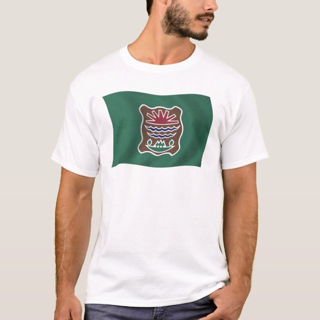 Camisa de la bandera de la tribu Abenaki (Anverso)