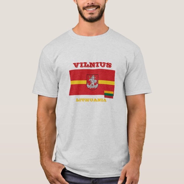 Camisa de la bandera de Lituania Vilna (Anverso)