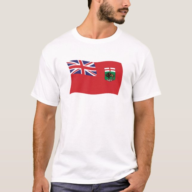 Camisa de la bandera de Manitoba (Anverso)