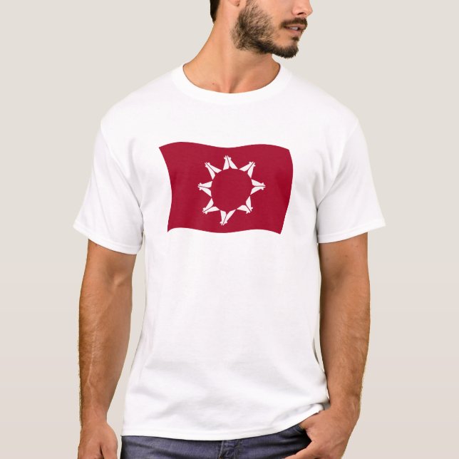 Camisa de la bandera de Oglala Lakota (Anverso)