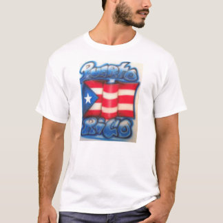 Camisa de la bandera de Puert Rican