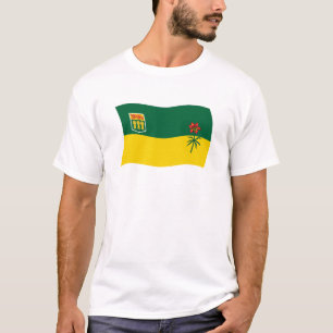 Camisa de la bandera de Saskatchewan