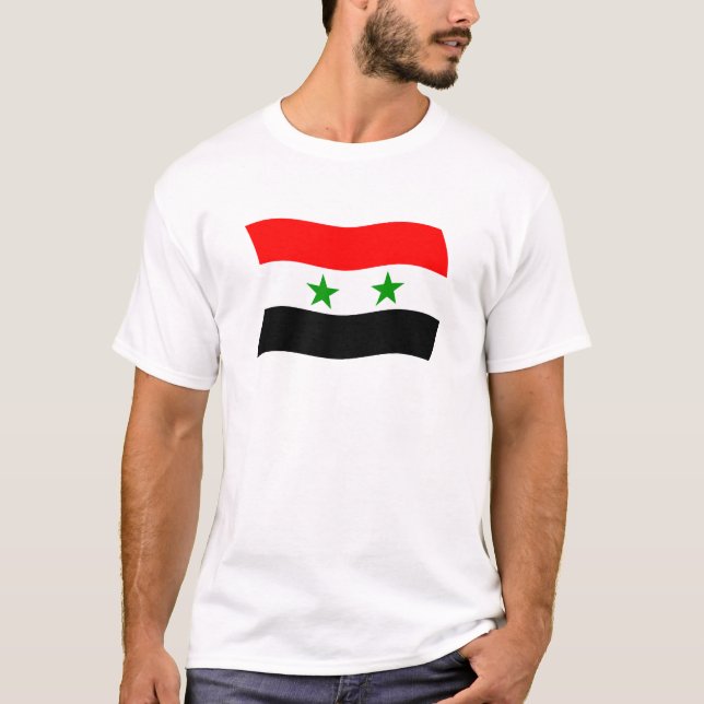 Camisa de la bandera de Siria (Anverso)