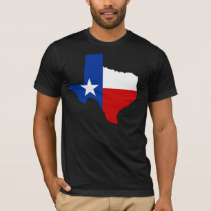 Camisa de la bandera de Tejas