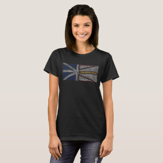Camisa de la bandera de Terranova y de Labrador