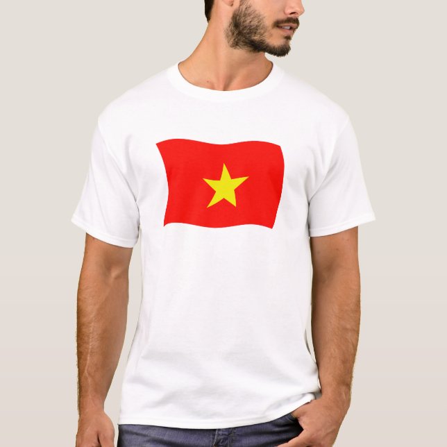 Camisa de la Bandera de Vietnam (Anverso)