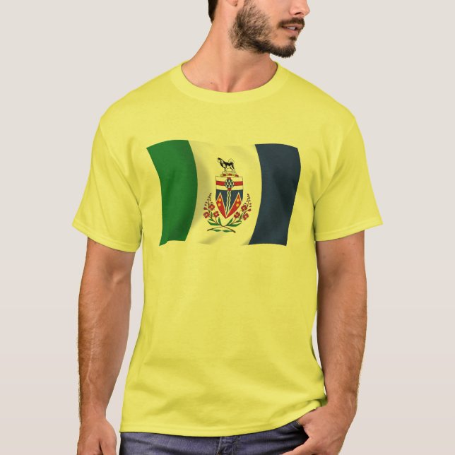 Camisa de la bandera de Yukon (Anverso)