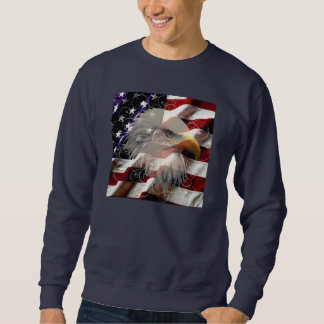 Camisa de la bandera del águila estadounidense