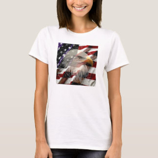 Camisa de la bandera del águila estadounidense