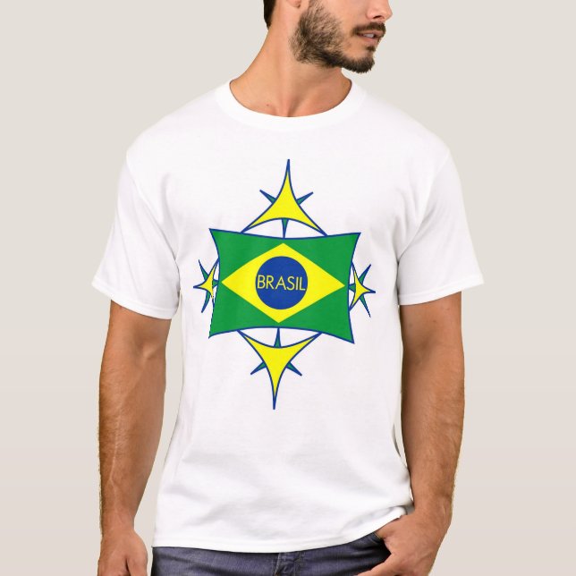 Camisa de la bandera del Brasil (Anverso)