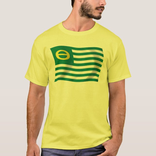 Camisa de la bandera del Movimiento Ecológico (Anverso)