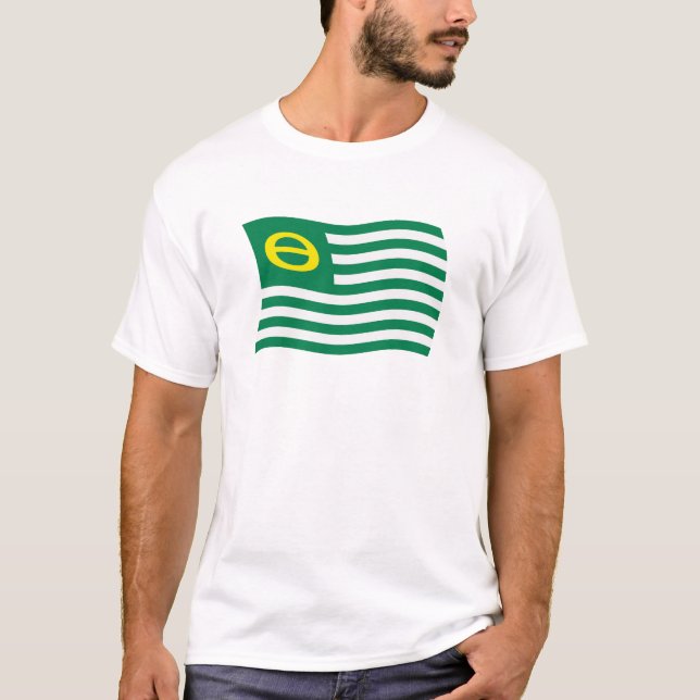 Camisa de la bandera del Movimiento Ecológico (Anverso)