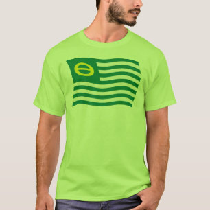 Camisa de la bandera del Movimiento Ecológico