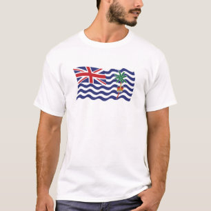 Camisa de la bandera del Océano Índico Británico