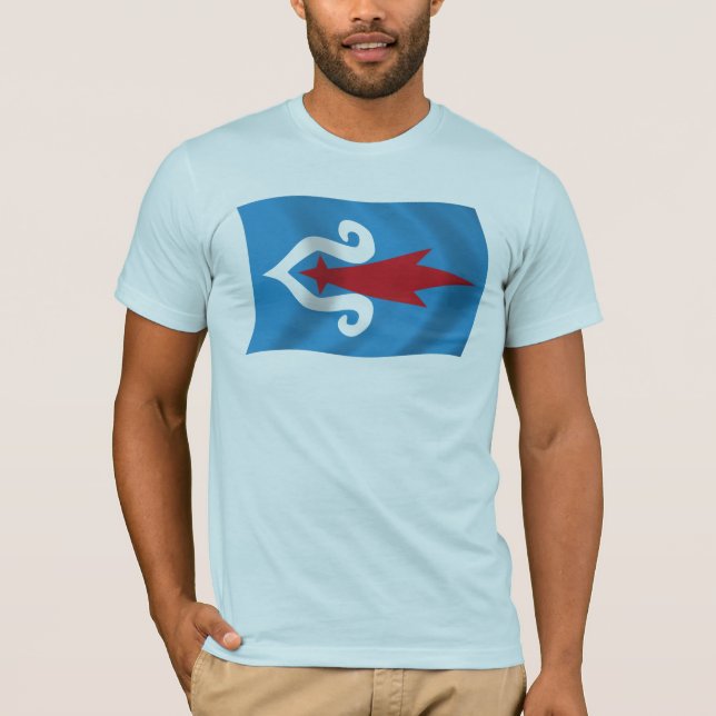 Camisa de la bandera del pueblo ainu (Anverso)