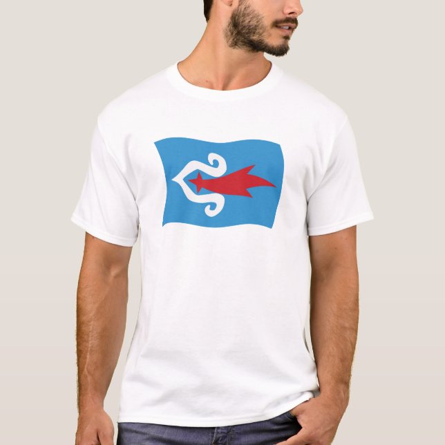 Camisa de la bandera del pueblo ainu (Anverso)