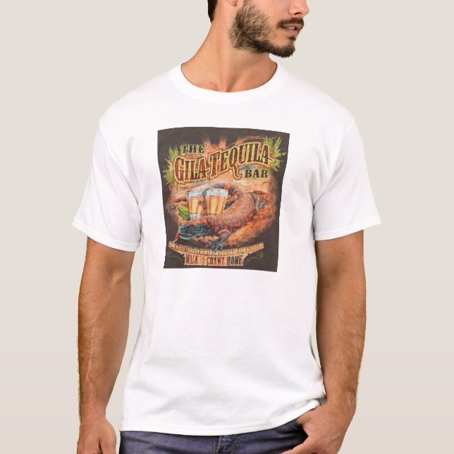 Camisa de la barra del Tequila del Gila (Anverso)