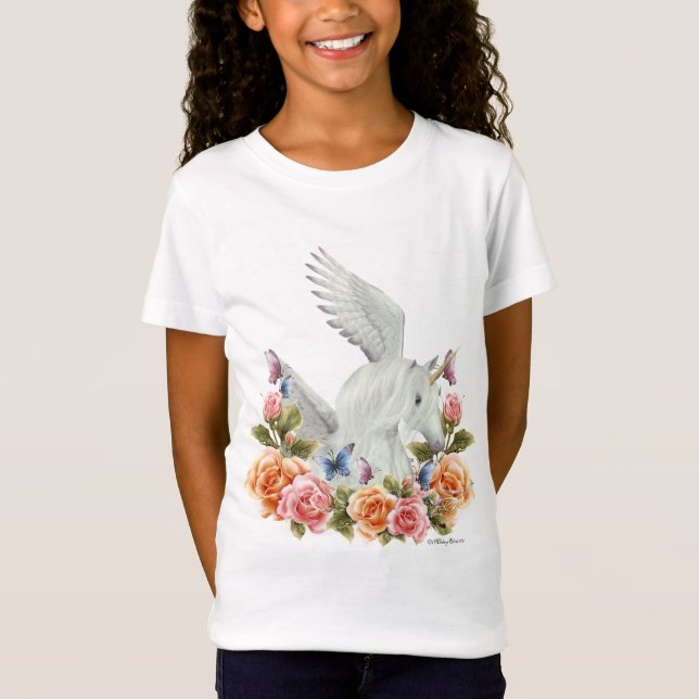 Camisa de la belleza de Pegasi del unicornio (Anverso)