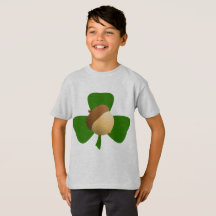 Camisa de la bellota y del trébol