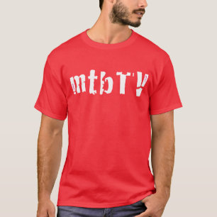camisa de la bici del mtbTV