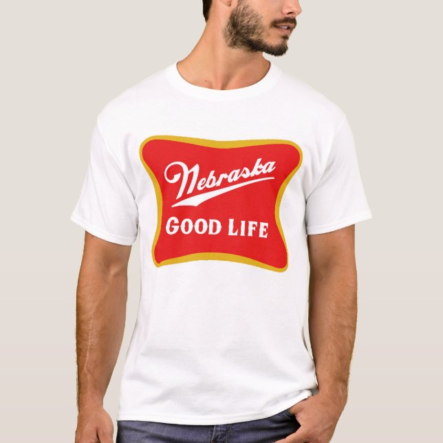 Camisa de la buena vida de Nebraska (Anverso)
