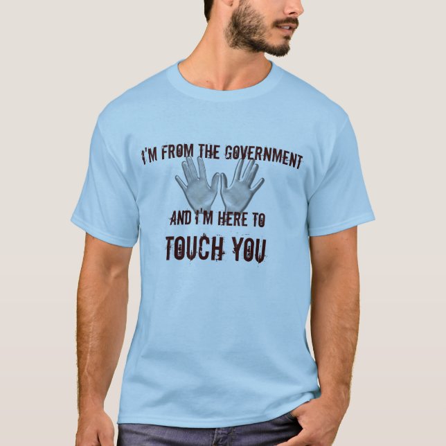 Camisa de la búsqueda del aeropuerto de TSA (Anverso)
