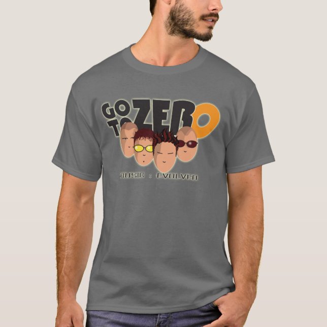 Camisa de la cabeza de banda de GoToZero (Anverso)
