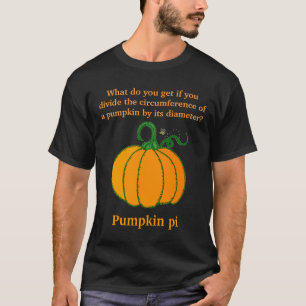 Camisa de la calabaza pi