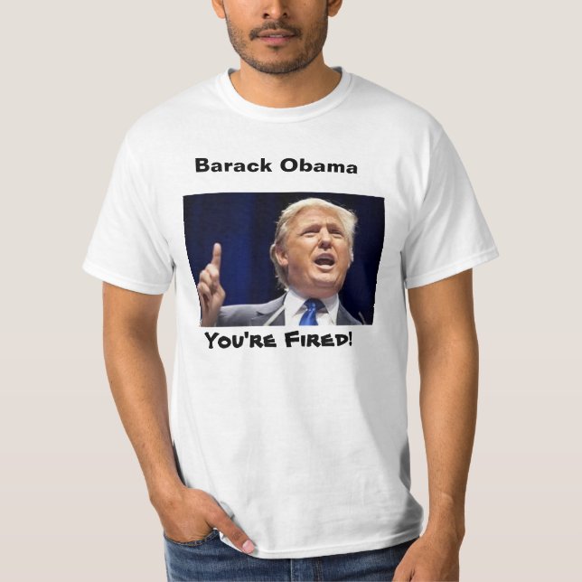 Camisa de la campaña de Donald Trump (Anverso)