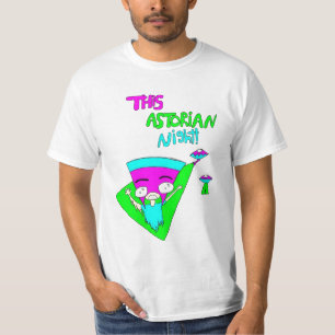Camisa de la cara de la pizza