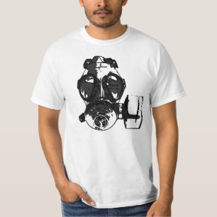 Camisa de la careta antigás
